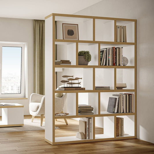 Shelf - White Lacquered And Plywood (Code MSWJ)