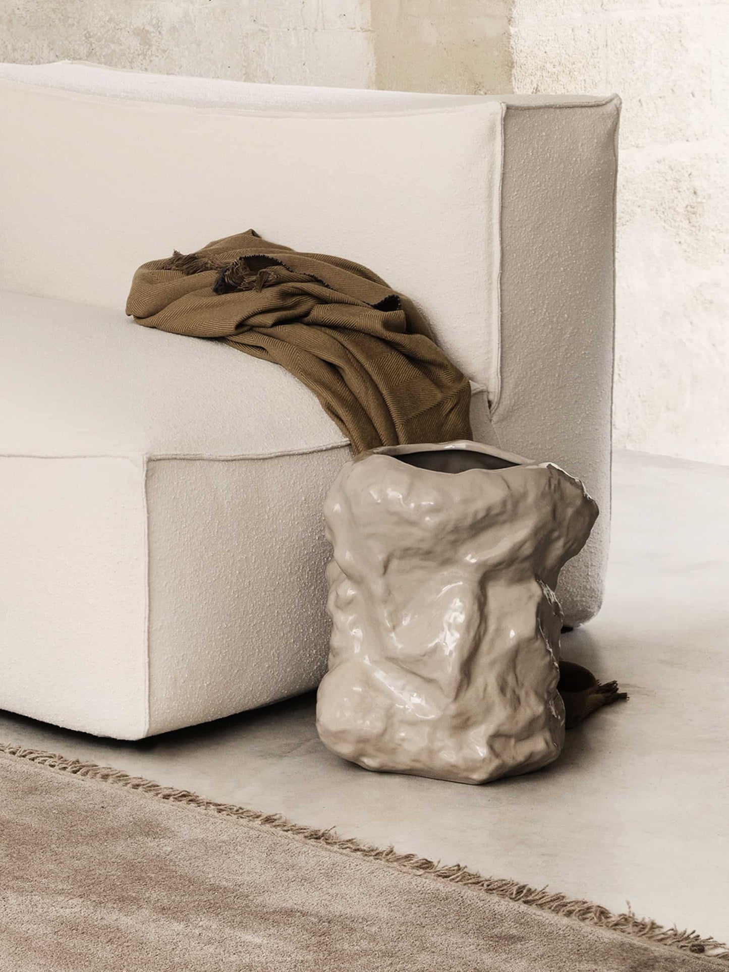 Vase - Ferm Living - Cashmere