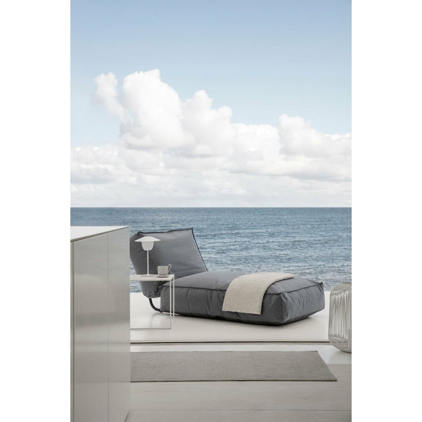 Bed Frame - Blomus - Coal