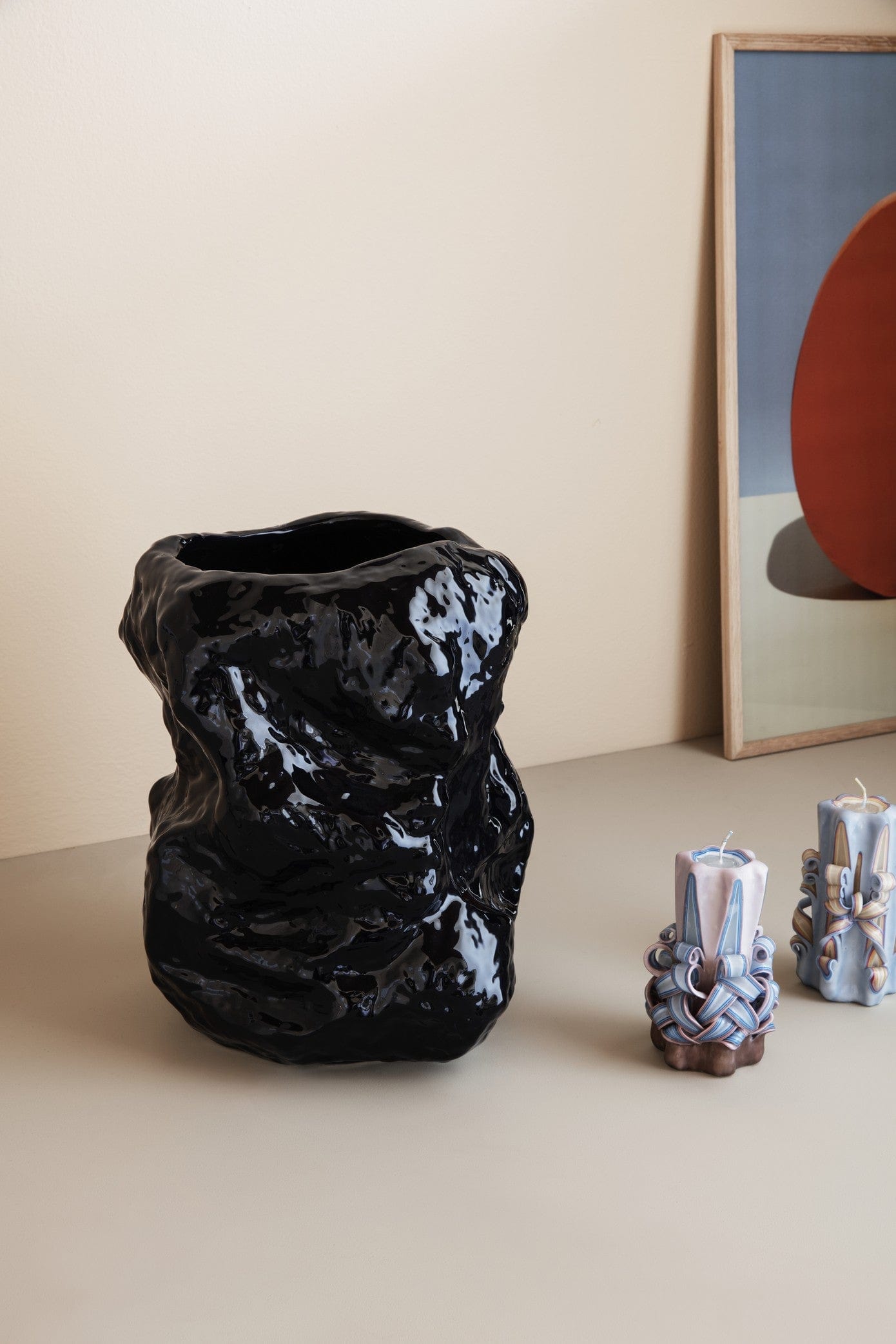 Vase - Ferm Living - Cashmere