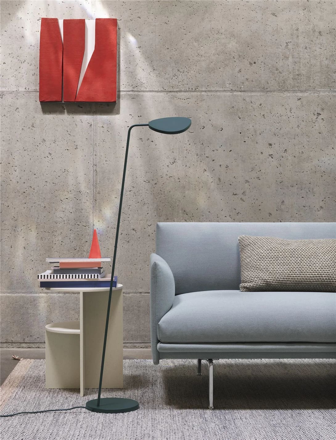 Floor Lamp - Gray