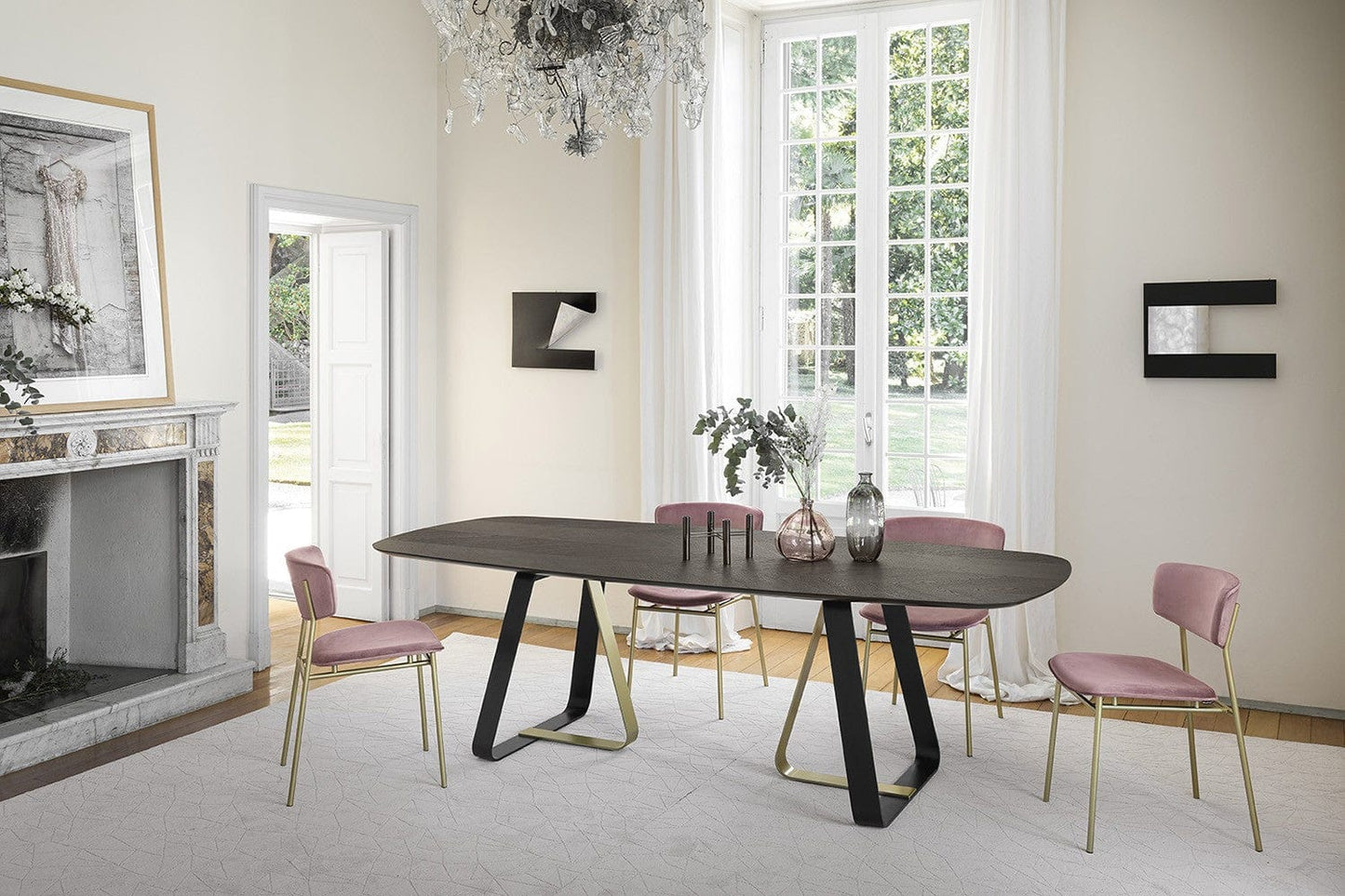 Dining Table - Metal (Code Z7KH)