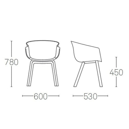 Chair - Wood (Code QCMN)