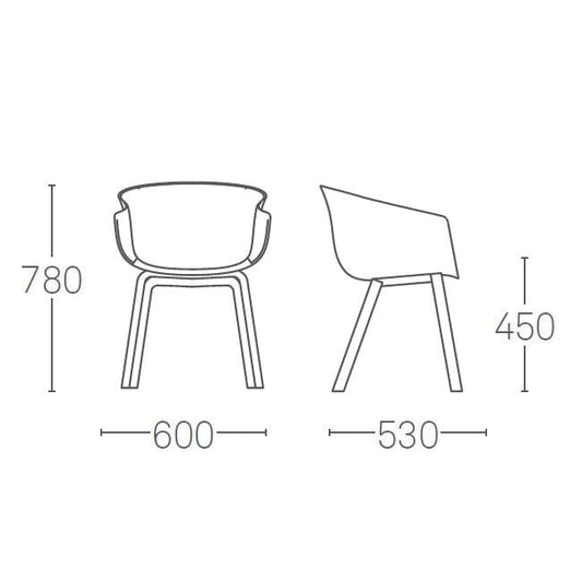 Chair - Wood (Code QCMN)