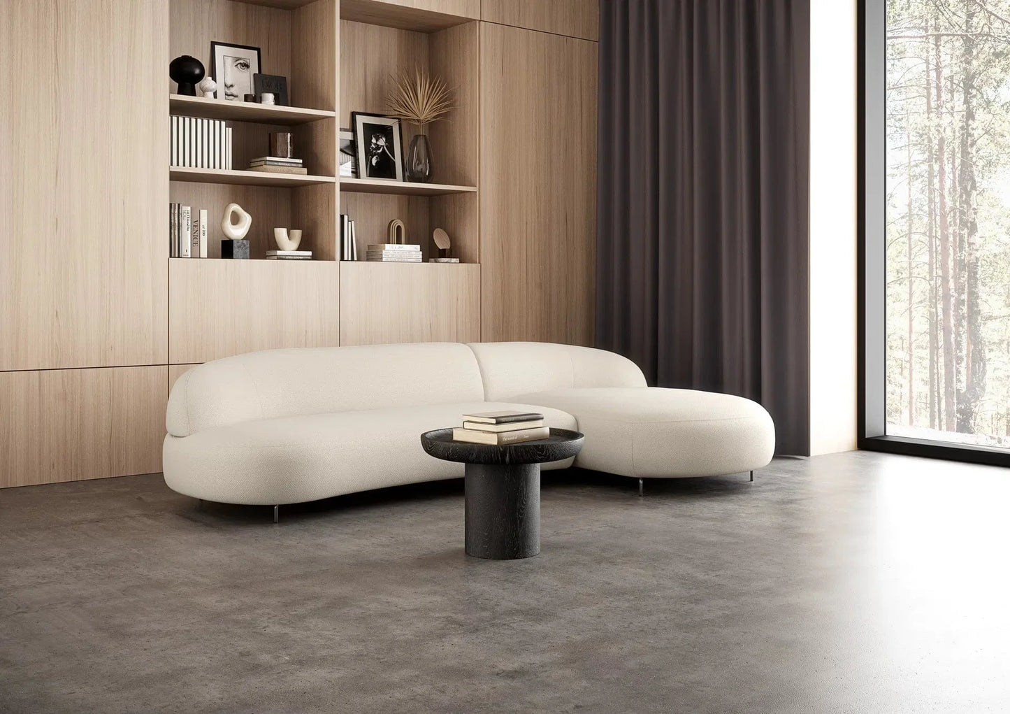 Set of 2 Sofas - White