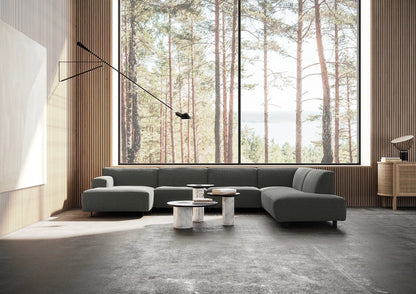 Set of 3 Sofas - White