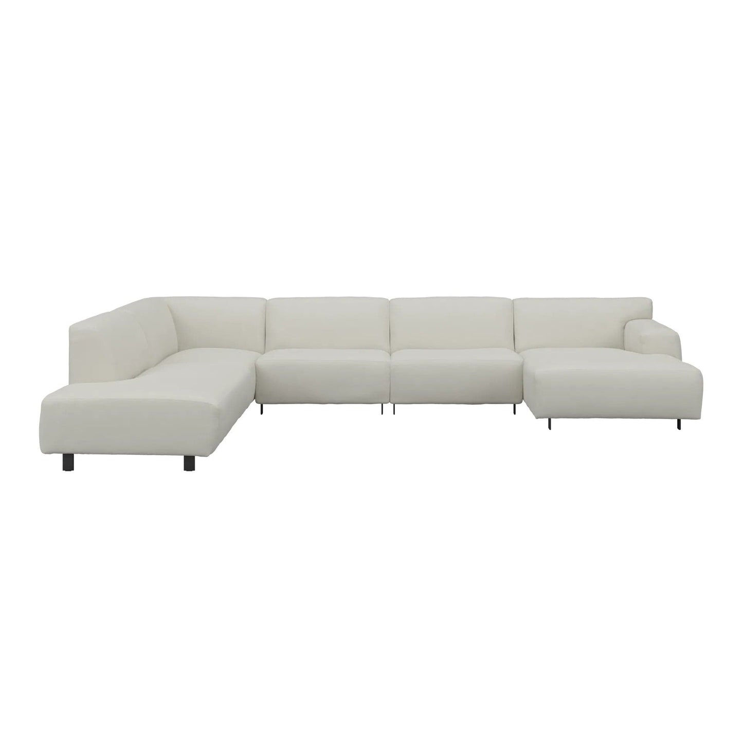 Set of 3 Sofas - White