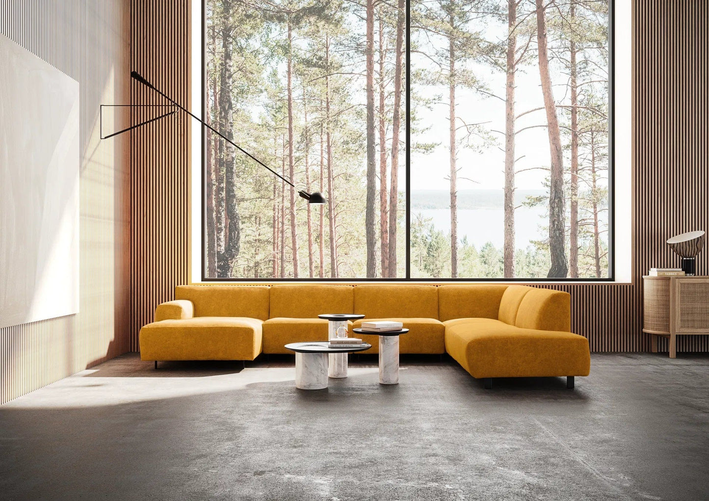 Set of 3 Sofas - White