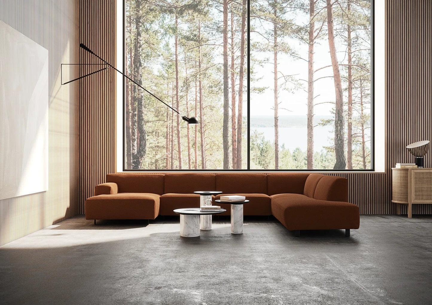 Set of 3 Sofas - White