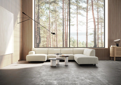 Set of 3 Sofas - White