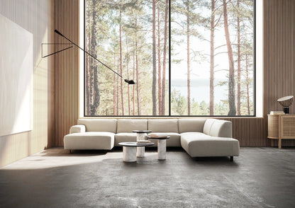 Set of 3 Sofas - White