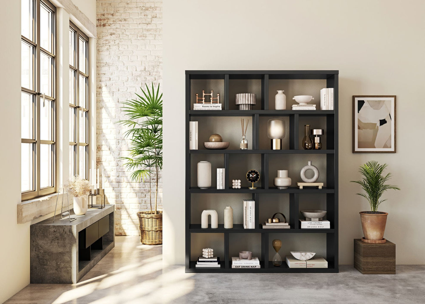 Shelf - White Lacquered And Plywood (Code MSWJ)