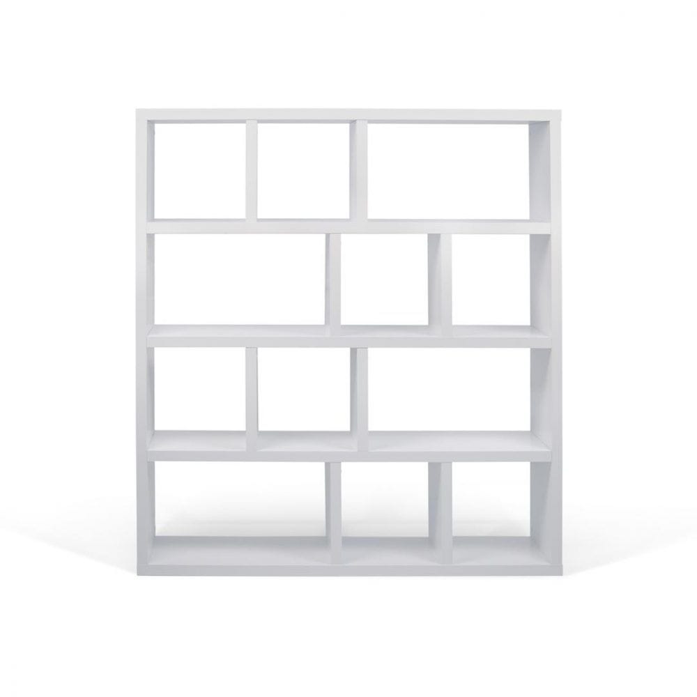 Shelf - White Lacquered And Plywood