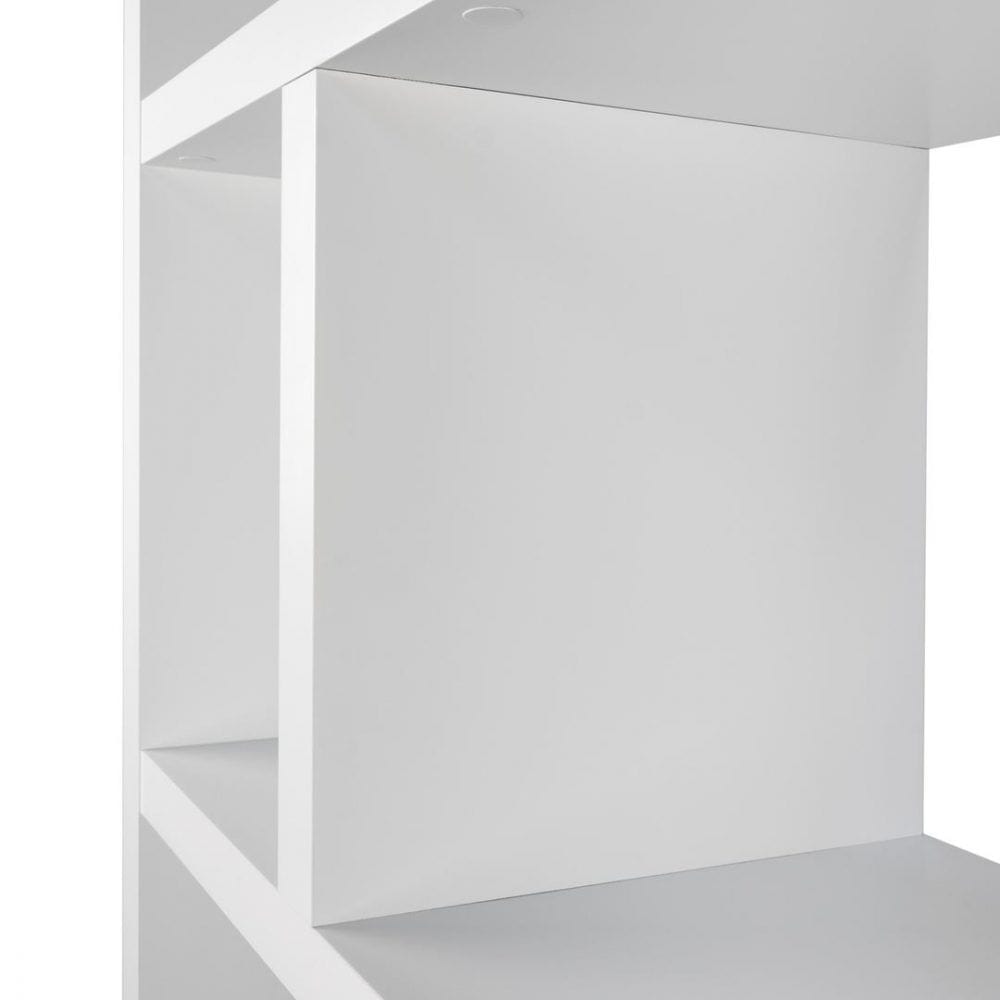 Shelf - White Lacquered And Plywood (Code NW4T)