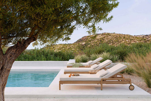 Chaise Lounge - Mocha